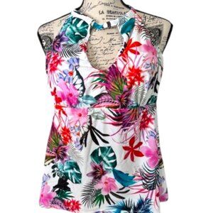 Raisins Plus Size Rosalie Printed Tankini